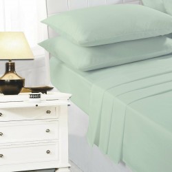 Polycotton Fitted Sheet Single 4ft Small Double King Super King 9
