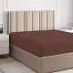 Extra Deep 25cm Fitted Sheets Bed Sheets & Pillow Cases Single Double King Size