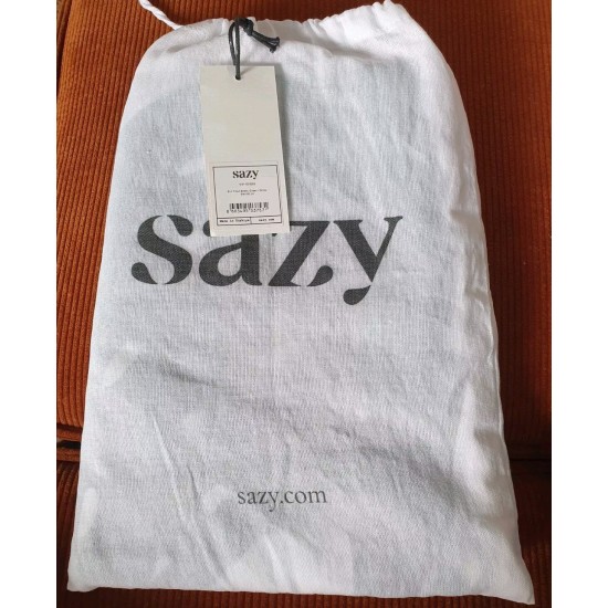 Sazy Bird Single Fitted Sheet 90 X 190cm White- Green