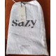 Sazy Bird Single Fitted Sheet 90 X 190cm White- Green