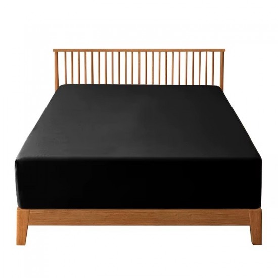 Extra Deep Fitted Sheet 30cm Ultra Soft Bed Sheets Single Double King Super King