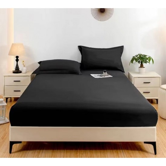 Extra Deep Fitted Sheet 30cm Ultra Soft Bed Sheets Single Double King Super King