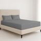 Extra Deep Fitted Sheet 30cm Ultra Soft Bed Sheets Single Double King Super King