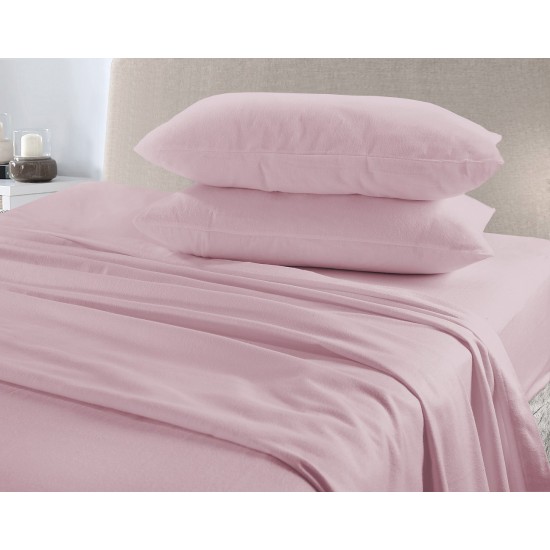 Extra Deep Flannelette Fitted Sheet 100% Cotton Warm Soft Thermal Bedding Cover