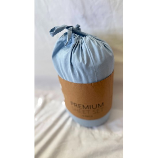 New ienjoy Home Microfiber King Sheet Set 6 Piece Blue Ultra Soft