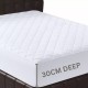 Extra Deep Quilted Matress King Size Mattress Protector Sheet Fitted Bed Cover