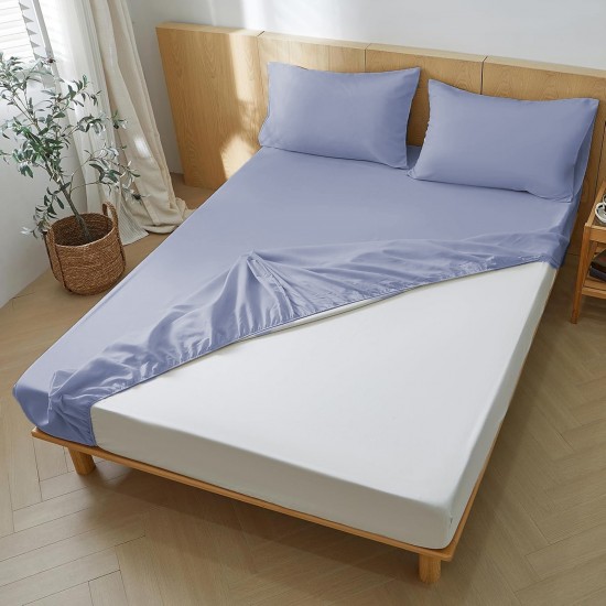 Extra Deep 30cm Full Fitted Sheet Bed Sheets Single Double King Super King Size Style 3800