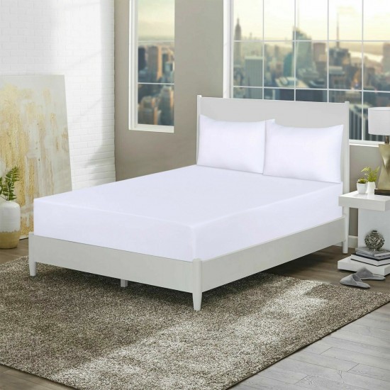 Luxury Microfiber Deep Fitted Sheet 25/30/40cm Single Double King Super King