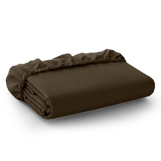 Fitted Sheet Deep Pocket Easy Care Breathable Microfiber Elastic Bedding Sheets