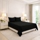 Flat Sheets Plain Dyed 100% Poly Cotton Percale Quality Soft Bed Sheet All Sizes