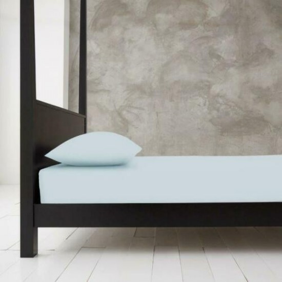 Luxury Easy Care Polycotton Fitted Sheet Bed Sheet Extra Deep 25cm