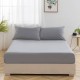 Deep 25cm Fitted Sheet Bed Sheets Poly Cotton Anti Wrinkle