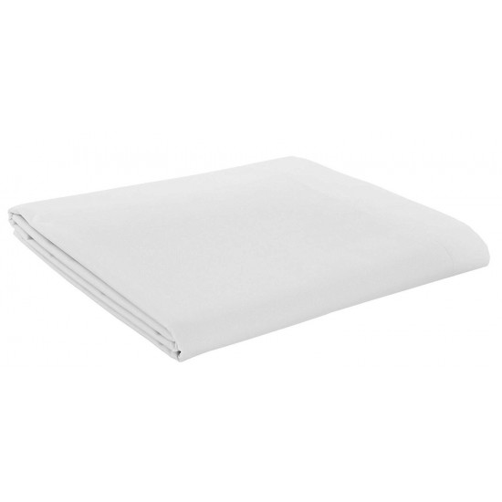 Flat Sheet Bed Sheets Poly Cotton Percale Single Double King Super King Size
