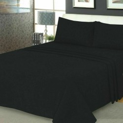 100% SOFT BRUSHED COTTON THERMAL FLANNEL EXTRA DEEP FITTED SHEET 32cm ALL SIZES