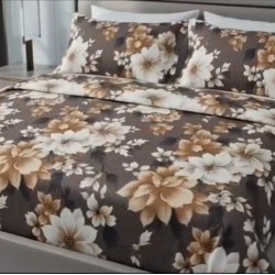 Super King Size Cotton Bed Sheet Set Soft & Durable 220x240cm