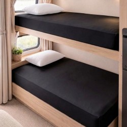 Bunk Bed Fitted Sheet - Small Single 2ft6 - 25cm Deep – Soft, Durable & EasyCare