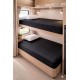 Bunk Bed Fitted Sheet - Small Single 2ft6 - 25cm Deep – Soft, Durable & EasyCare