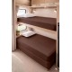 Bunk Bed Fitted Sheet - Small Single 2ft6 - 25cm Deep – Soft, Durable & EasyCare