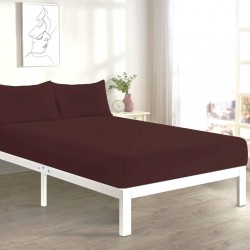 Extra Deep Fitted Sheet 40cm Bed Sheet Single Double King Super King Bed Sheet
