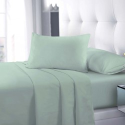 Full Flat Sheet Bed Sheets 100% Poly Cotton Single Double King Super King Size