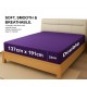 Plain Fitted Bed Sheets - Single Double King Super King - Super Soft Touch✔