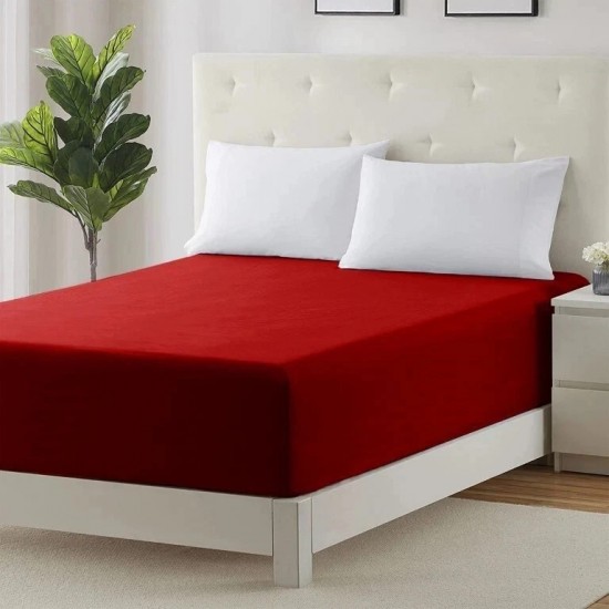 30cm/40cm Fitted Sheets Extra Deep Single Double King Super King Size Bed Sheets