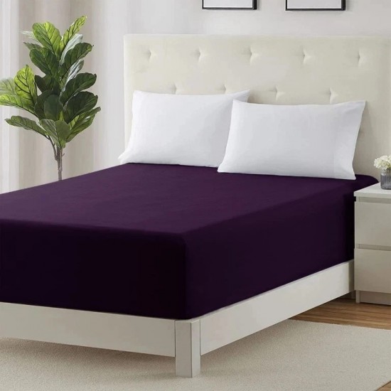 30cm/40cm Fitted Sheets Extra Deep Single Double King Super King Size Bed Sheets
