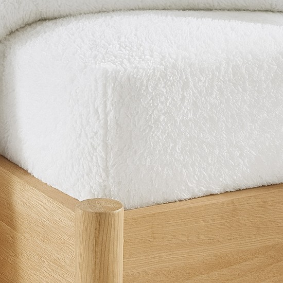 Teddy Fleece Extra Deep Fitted Sheet Cosy Warm Bed Sheets Single Double King