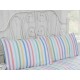 Multicolour Candy Stripe Flannelette Bed Sheet Set 100% Brushed Cotton Bedding
