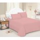 Full Flat Sheets 100% Pollycotton Bed Sheet Single Double King Size