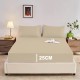 Extra Deep 25cm Full Fitted Sheet Bed Sheets Single Double King Super King Size
