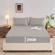 Extra Deep 25cm Full Fitted Sheet Bed Sheets Single Double King Super King Size