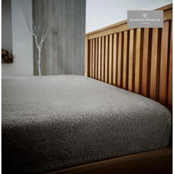 Teddy Bear Fleece Fitted Bed Sheet, Soft Warm & Cosy Bedding, King Size, New
