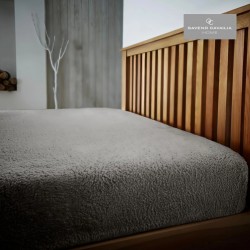 Teddy Bear Fleece Fitted Bed Sheet, Soft Warm & Cosy Bedding, King Size, New