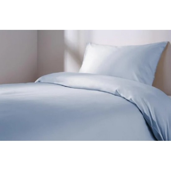 DEEP FITTED BED SHEET DOUBLE SILVER GREY GU174 SPECTRUM MITRE NEW IN PACK